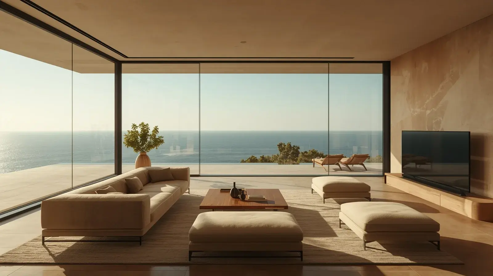 Luxury interior renovation result
